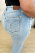 Load image into Gallery viewer, Women Full Size High Waist Distressed Straight Jeans
