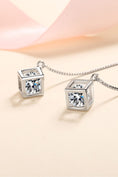 Load image into Gallery viewer, Women 2 Carat Moissanite 925 Sterling Silver Threader Earrings