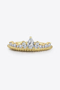 Load image into Gallery viewer, Women Crown Shape Moissanite Ring