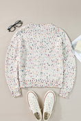 Load image into Gallery viewer, Women Confetti Button Up Long Sleeve Cardigan