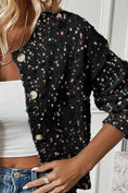 Load image into Gallery viewer, Women Confetti Button Up Long Sleeve Cardigan