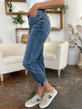 Load image into Gallery viewer, Women Full Size Cuffed Hem Slim Jeans