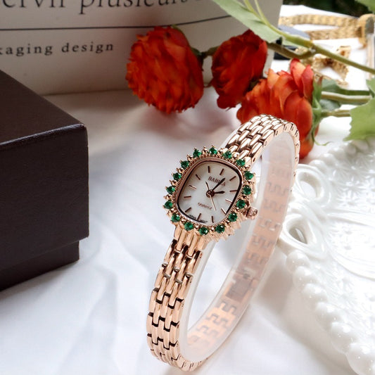 Women Octagonal Diamond Casual Cool Chain Watch