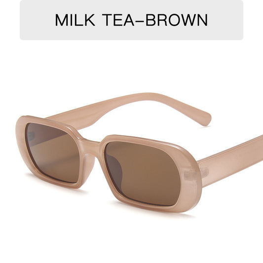 Women Small Frame Female Candy Color Colorful Women Sunglasses