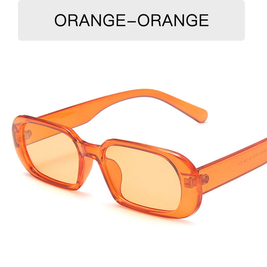 Women Small Frame Female Candy Color Colorful Women Sunglasses