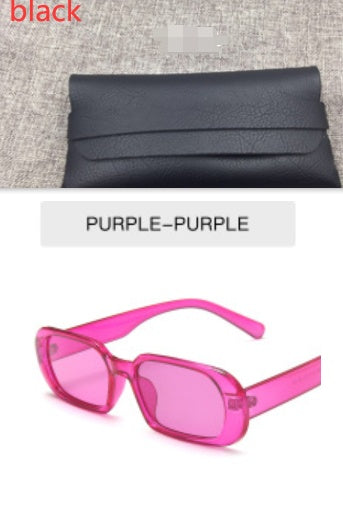Women Small Frame Female Candy Color Colorful Women Sunglasses