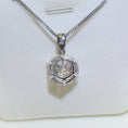 Load image into Gallery viewer, Women 10 Carat Moissanite 925 Sterling Silver Pendant Necklace
