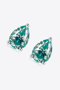 Load image into Gallery viewer, Women 2 Carat Moissanite Teardrop Earrings
