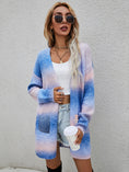 Load image into Gallery viewer, Women Full Size Pocketed Open Front Gradient Cardigan
