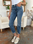 Load image into Gallery viewer, Women Full Size Cuffed Hem Slim Jeans
