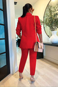 Load image into Gallery viewer, Women Long and Short Pants Blazer Suit
