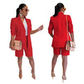 Load image into Gallery viewer, Women Long and Short Pants Blazer Suit
