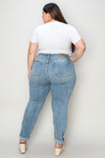 Load image into Gallery viewer, Women Full Size Cuffed Hem Slim Jeans

