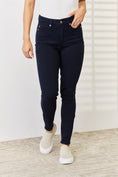 Load image into Gallery viewer, Women Full Size Garment Dyed Tummy Control Skinny Jeans
